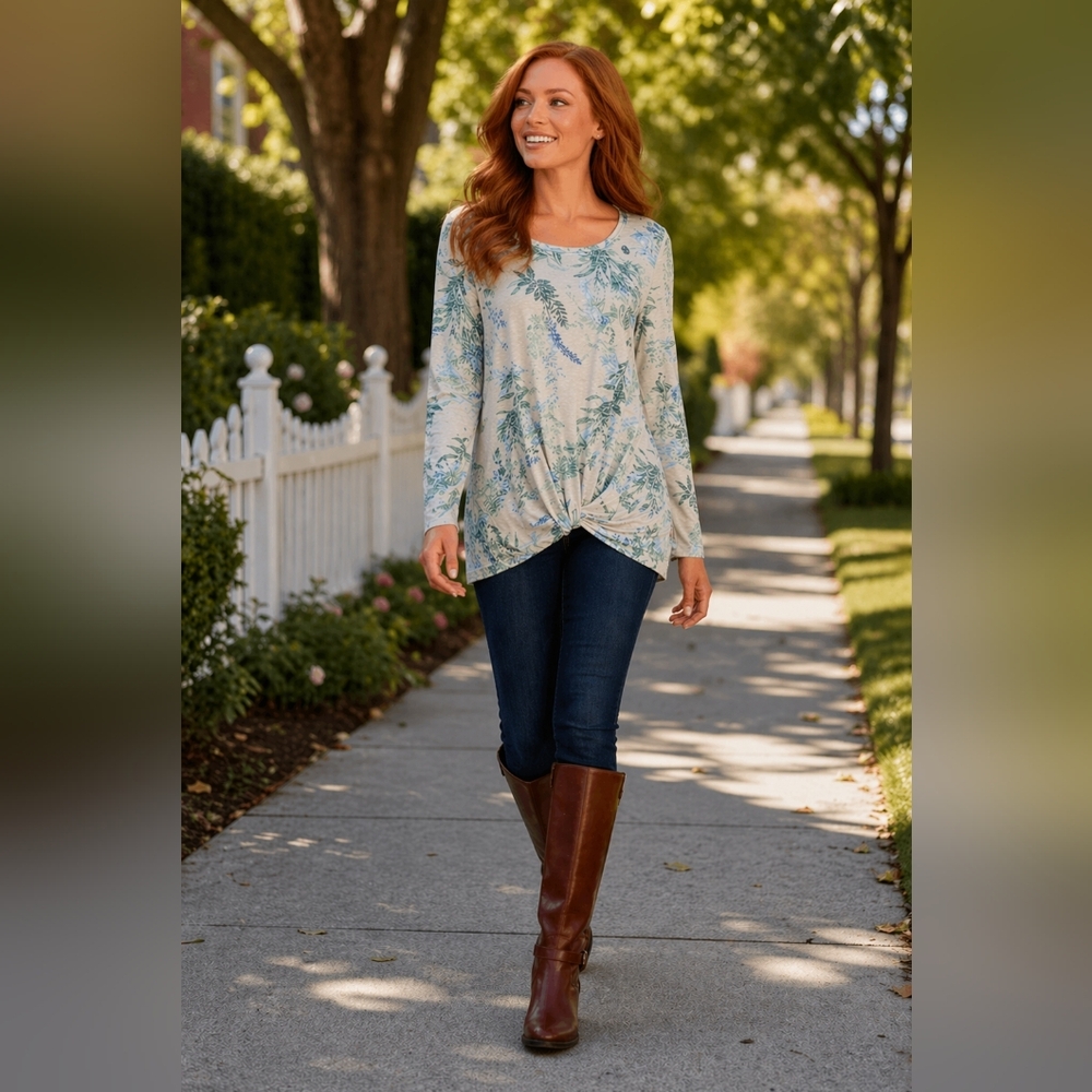 NWT Cupio Light Weight Knit Top